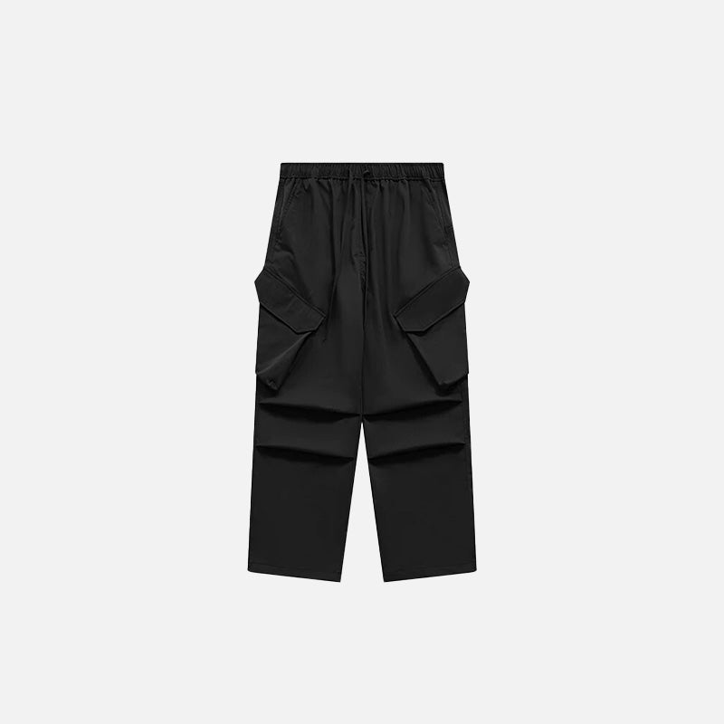 Pleated Baggy Cargo Pants DAXUEN