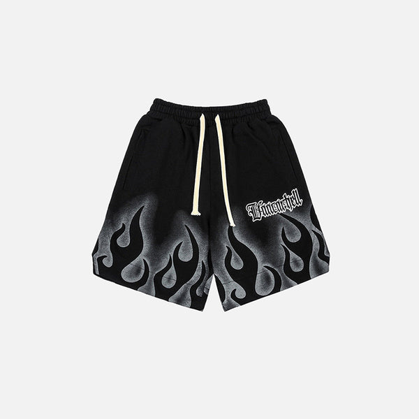 Fire Flame Shorts