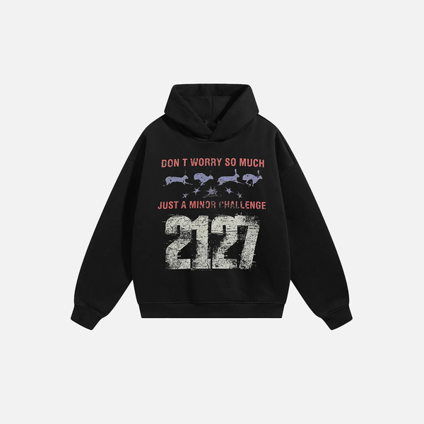 Vintage Hip Hop Aesthetic Graphic Hoodie