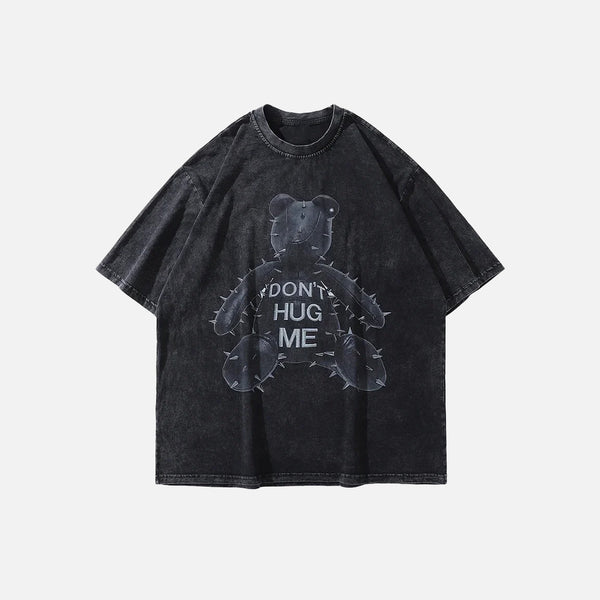 Oversized Vintage Bear Washed T-shirt