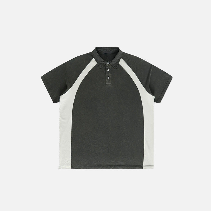 Black color polo t shirts new arrivals