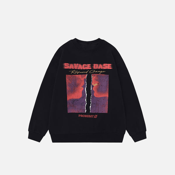 Vintage Savage Graphic Sweatshirt