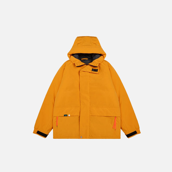Rainproof Solid Color Jacket