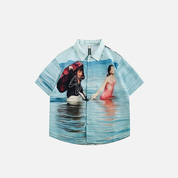 Summer Beach Hawaiian Shirt
