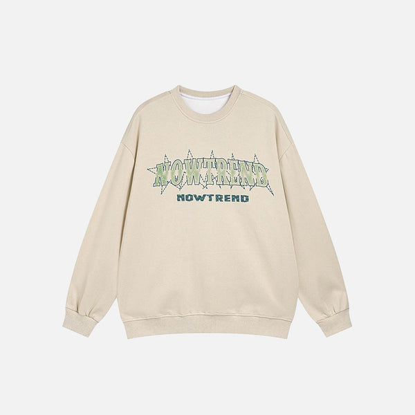 New Trend Print Sweatshirt
