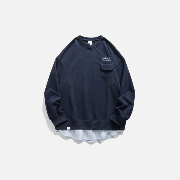 Hip Hop Korean Loose Sweatshirt