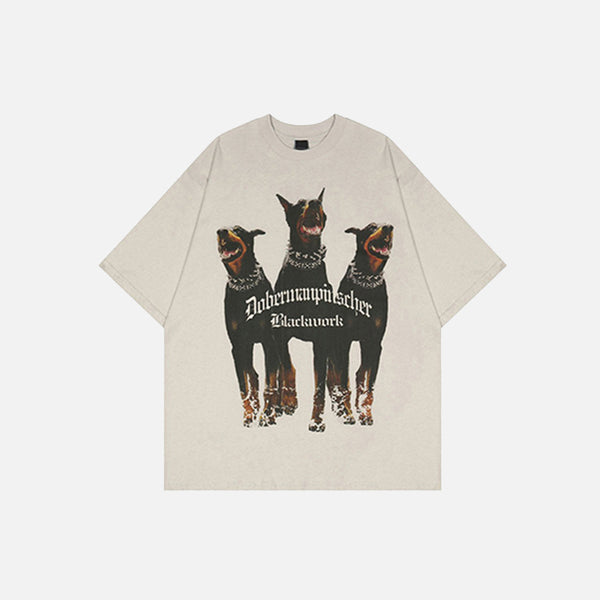 Rottweiler-Dobermann-T-Shirt