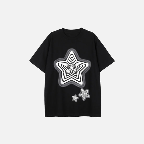 Y2K Star Punk Oversized T-shirt