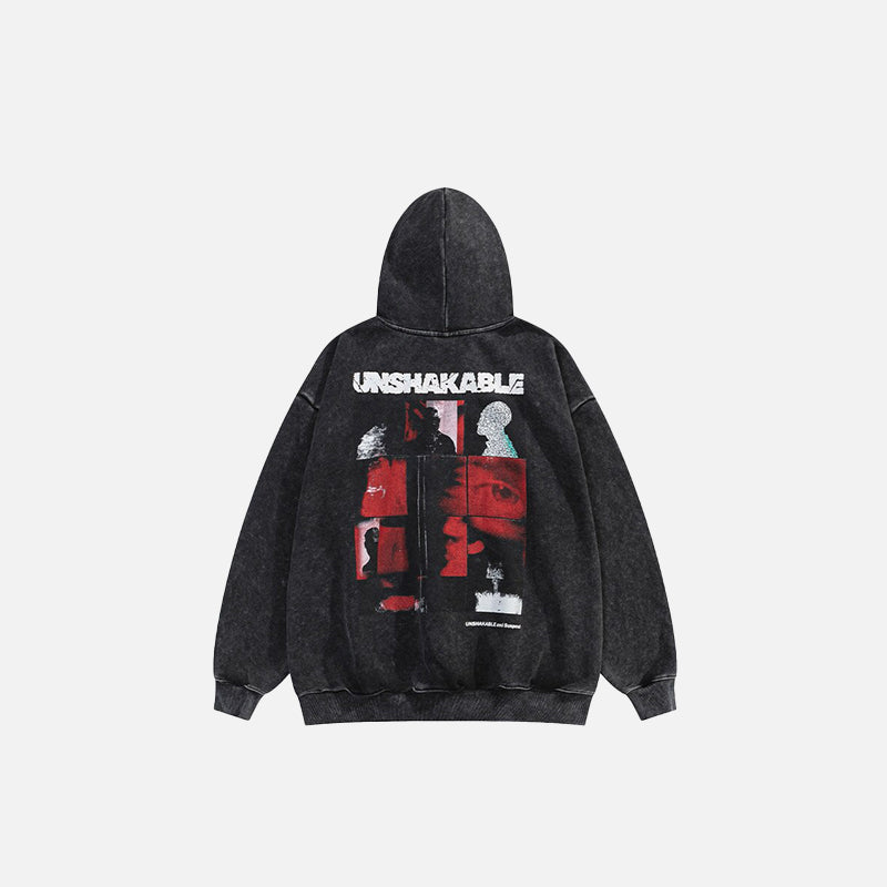 Sudadera Con Capucha Blackcraft - Estampado Gótico Calavera Con Polilla Y Planeta - Unisex - Tela De 241 Gr