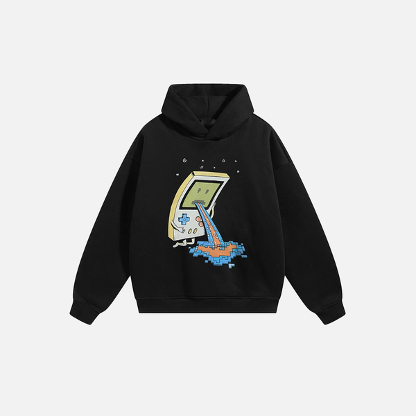 Streetwear Funny Cartoon Graphic Hoodie