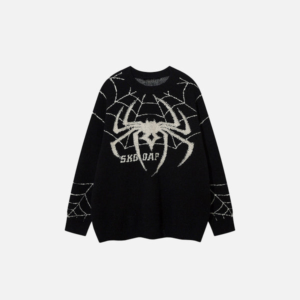 Suéter de araña Y2K 