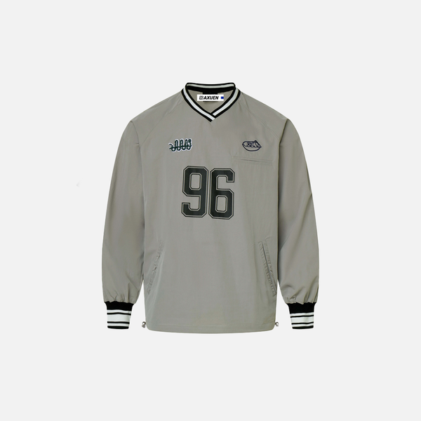 Trendy Streetwear Stilvolles Langarm-Sweatshirt mit V-Ausschnitt