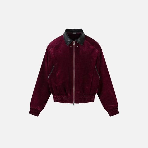 Streetwear Cool Stylish Faux Leather Collar Jacket