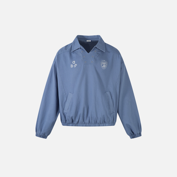 Flattering Hip Hop High-Street Collar Sweatshirt