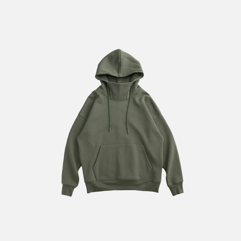 Going Up High-neck Hoodie DAXUEN