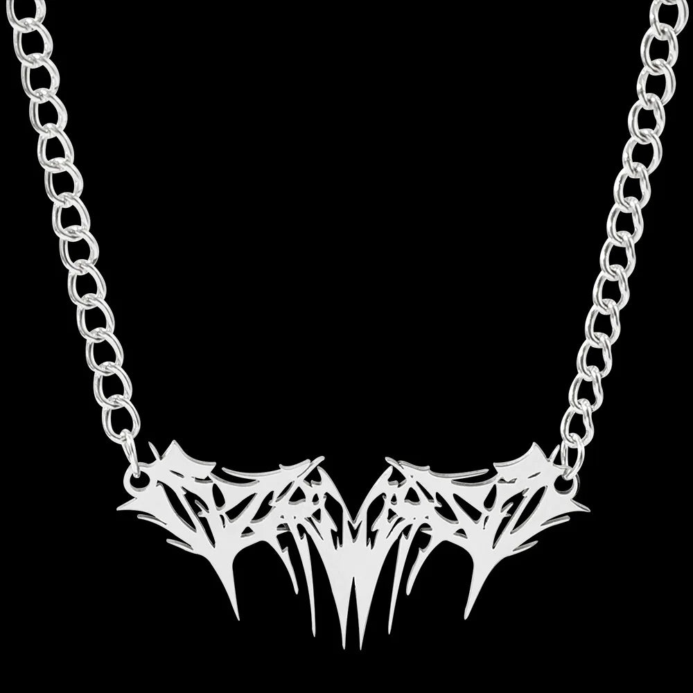 Front view of the spike thorns Starlit Dream Necklace 