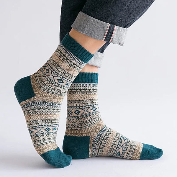 Thick Wool Retro Socks