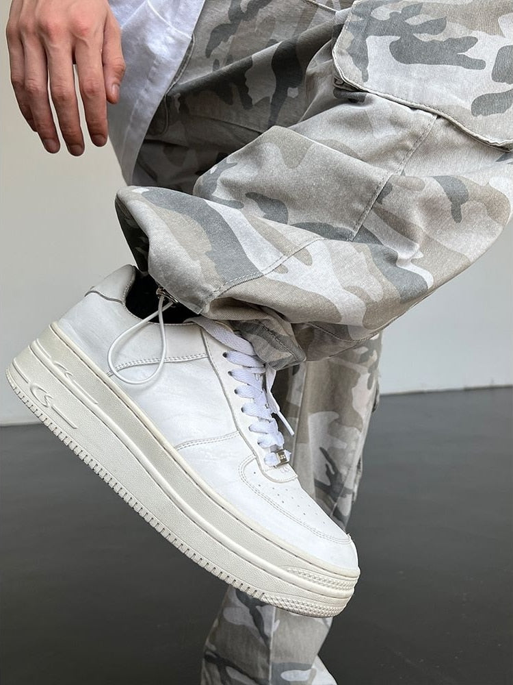 Y2K Camo Cargo Pants DAXUEN Streetwear & Aesthetics