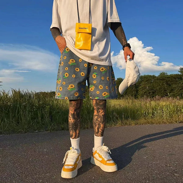 High Street Techwear Daisy Denim Short