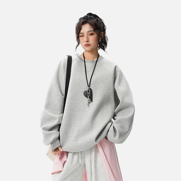 Streetwear Versatile Round Neck Sweatshirt