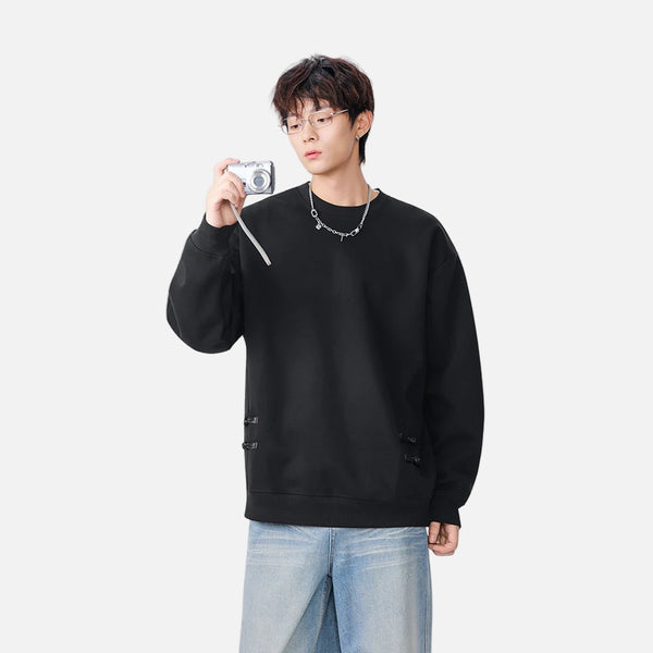 Streetwear Hip Hop Crew Neck Sweatshirt