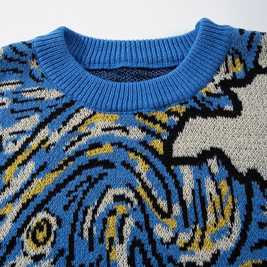 Be Cool Heathered Round Neck Long Sleeve Sweater