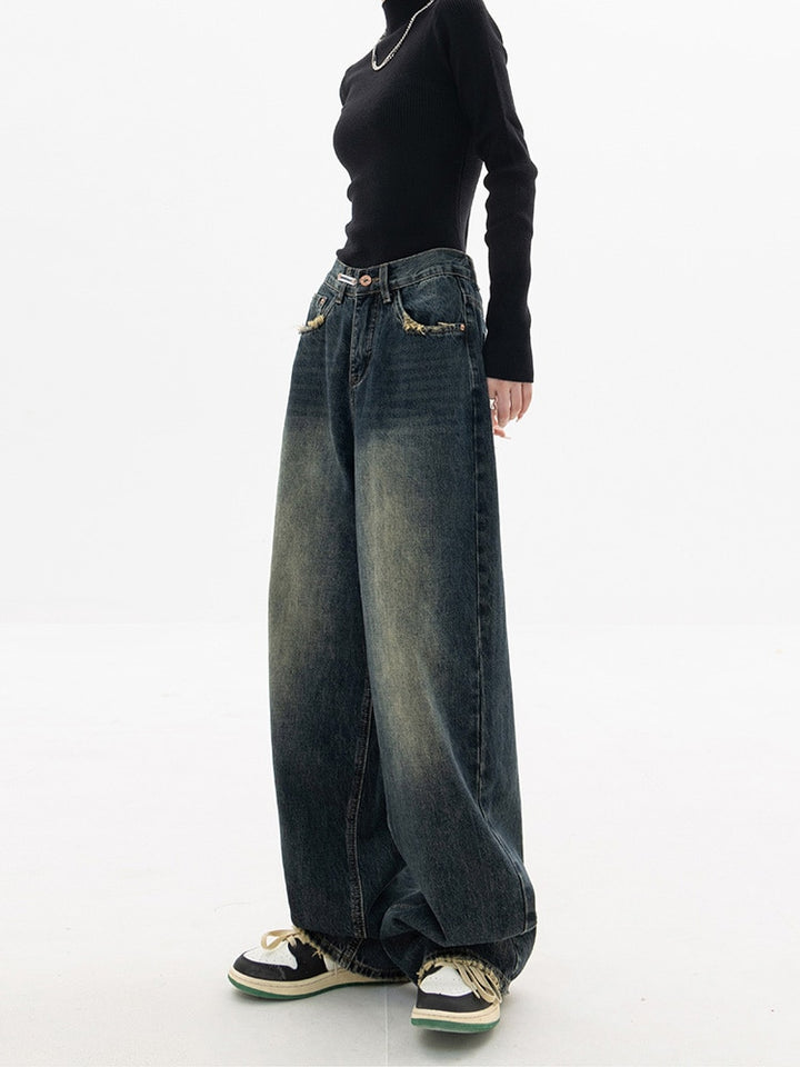 Vintage High Waist Women's Jeans – DAXUEN