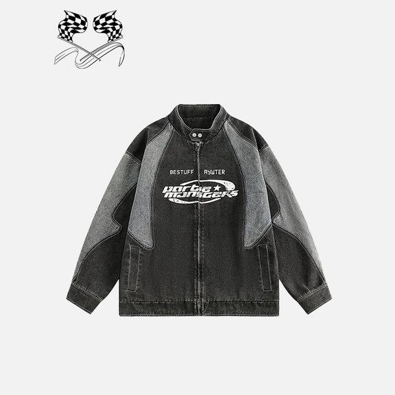 Racing Motorcycle Denim Jacket – DAXUEN
