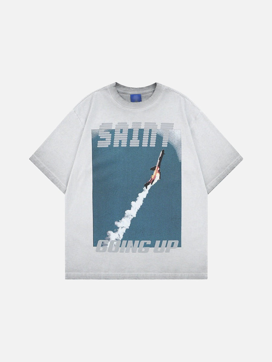 Saint Rocket Graphic T-Shirt | DAXUEN