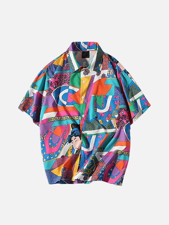Colorful Ukiyo Shirt