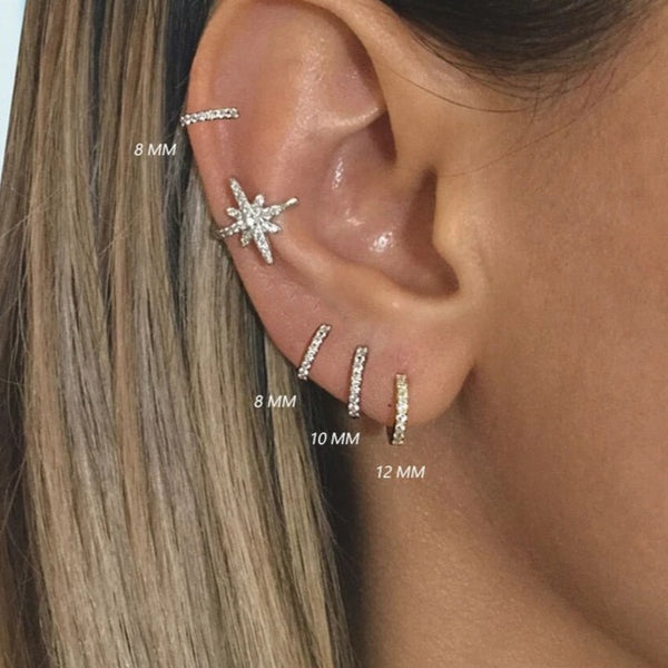 Huggie on sale hoop earrings