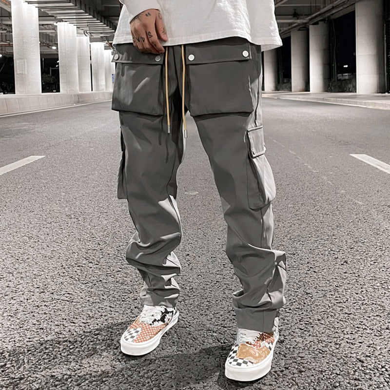 Side Breasted Cargo Pants – DAXUEN