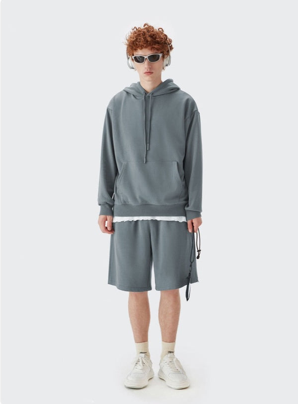 Comfy Oversized Drawstring Hoodie