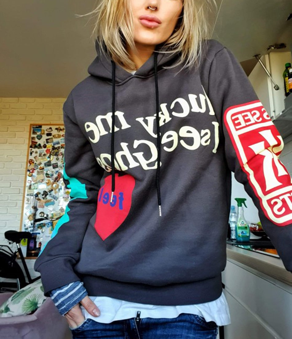 Lucky Me I See Ghosts Hoodie – DAXUEN | Streetwear u0026 Aesthetics