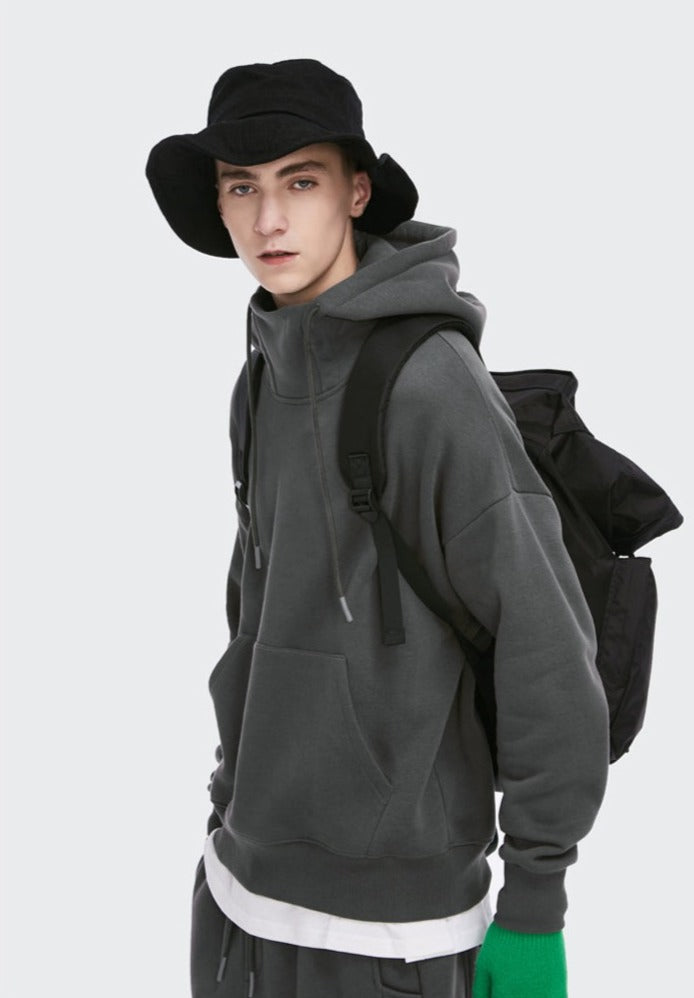 Going Up High-neck Hoodie DAXUEN
