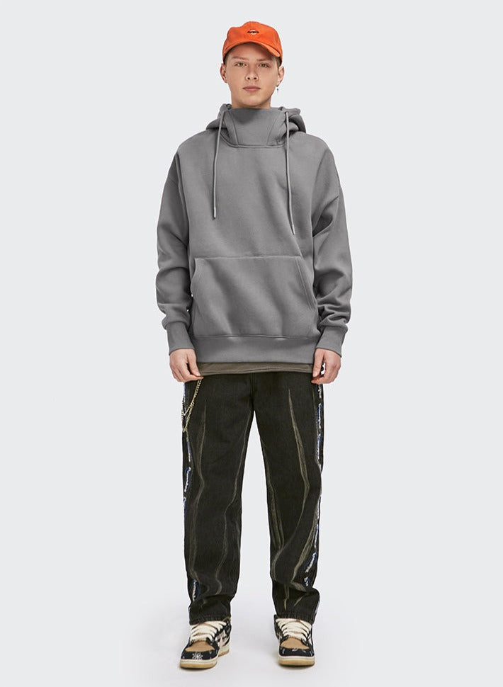 Going Up High-neck Hoodie DAXUEN