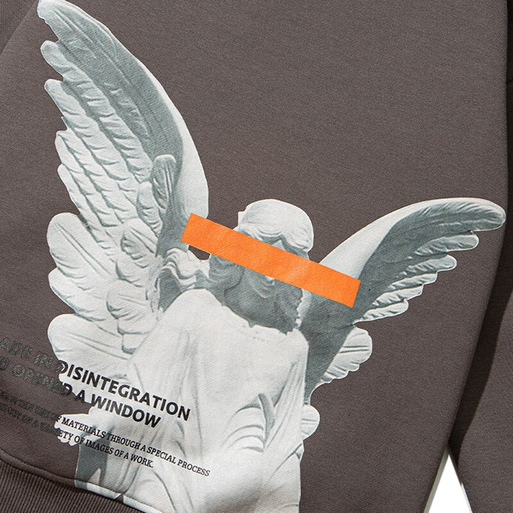 design of Angel God Printed Hoodie