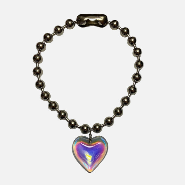 Y2K Jewelry Colorful Heart Pendant Necklace