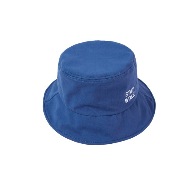 Blue DAXUEN "Stay woke" Fisherman hat