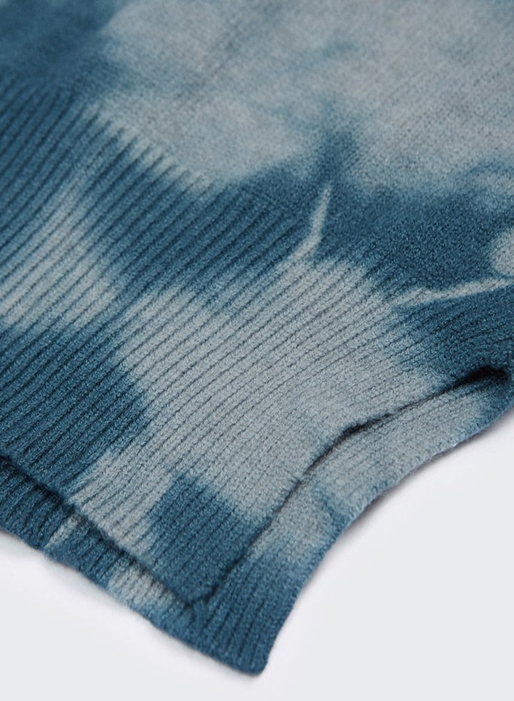 Blue DAXUEN Tie Dye Sweater