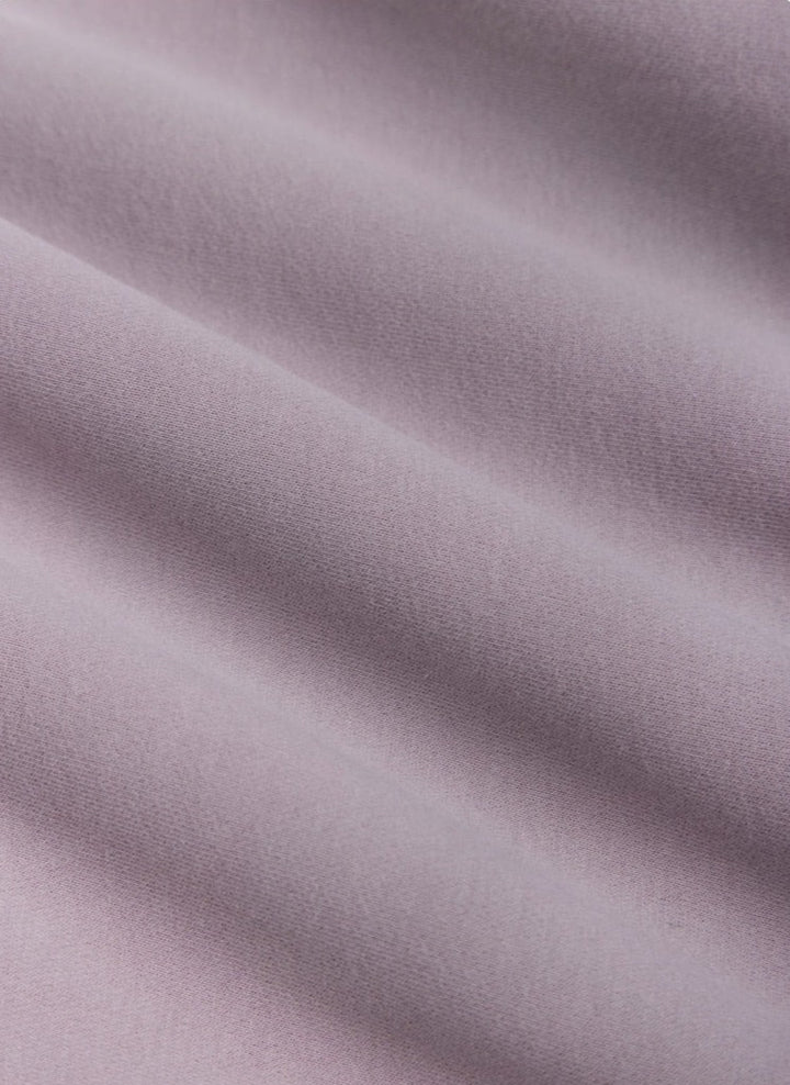 details of fabric of grey-purple DAXUEN Winter Tracksuit Hoodie