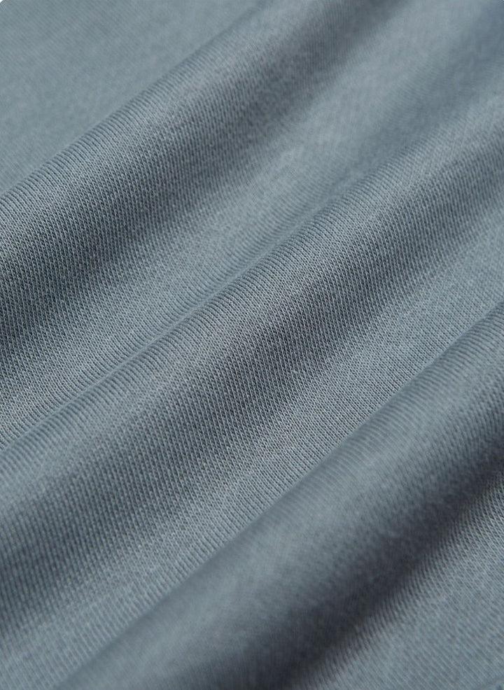 fabric of DAXUEN Casual Plain Hoodie